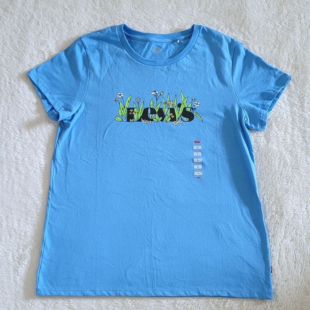 Levi's Wildflowers Graphic Logo Tee👕 - NWT - Picture 5 of 12